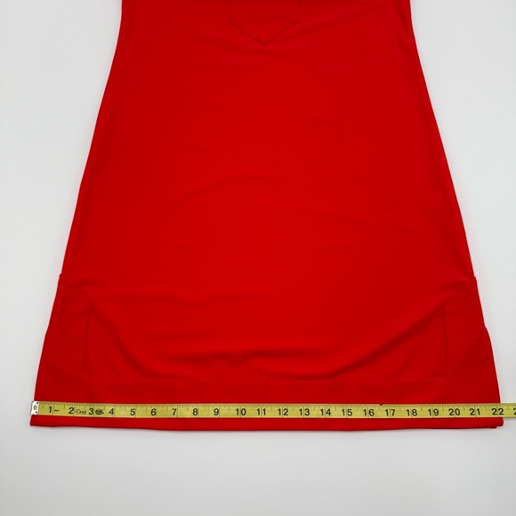 Jude Connally Kristen Dress Jude Cloth Sleeveless Poppy Orange Small EUC - Picture 5 of 11